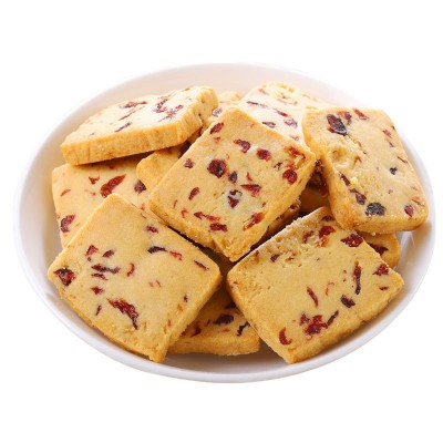 手工自制蔓越莓曲奇饼干烘焙纯手工儿童休闲零食孕妇独立小包装图5