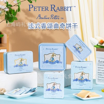 比得兔猫舌曲奇白巧克力夹心饼干草莓味点心休闲零食独立小包装图3