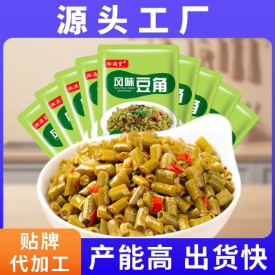 厂家直销湖南风味豆角香辣爽脆鲜香美味新鲜产品营养开袋即食10包图2