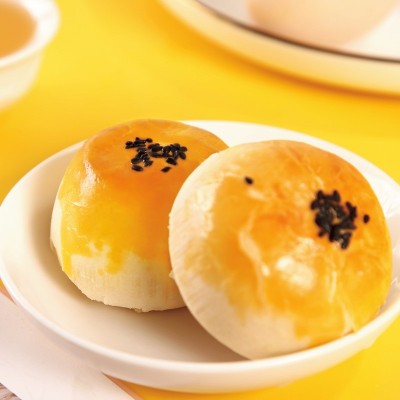 牧龙蛋黄酥年货雪媚娘红豆整箱网红批发下午茶点心糕点早餐食品图4