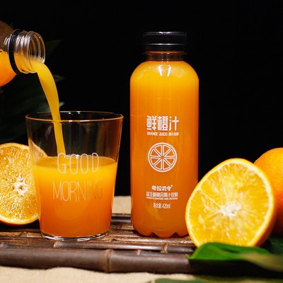 香橙汁味考拉司令420ML*6/15瓶益生菌果汁饮料整箱批发新日期图2