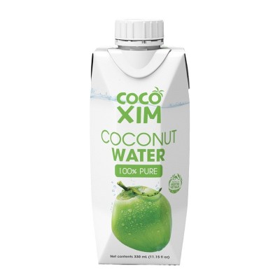 【代发】越南原装进口COCOXIM100%椰子水330ml盒NFC纯椰果 汁饮料图5