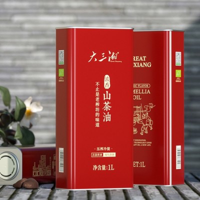 湖南大三湘有机冷榨山茶油礼品团购、山茶油代工、山茶油原油批发图4