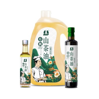 【戴大厨】有机山茶油系列冷榨纯正野茶籽油食用月子油一件代发图4