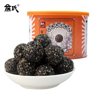 詹氏坚果黑芝麻丸125g芝麻球独立小包装零食官方旗舰店图2