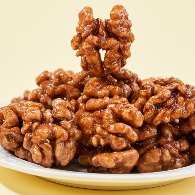琥珀核桃仁袋装酥酥坚果零食孕妇新货饱满香脆大颗口味精选纸皮图3