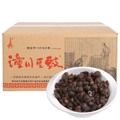 散装潼川原味豆豉15kg四川豆豉餐饮饭店商用豆鼓批发源头厂家包邮图4