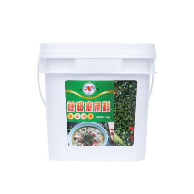定制藤椒麻辣佐料商用调料青花椒汤料麻椒四川重庆麻辣火锅料桶装图5