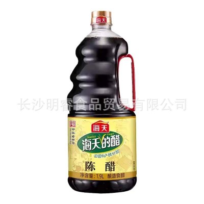 海天陈醋1.9L桶装凉拌调味拌菜点蘸炒菜厨房家用桶装酿造食醋调味图5