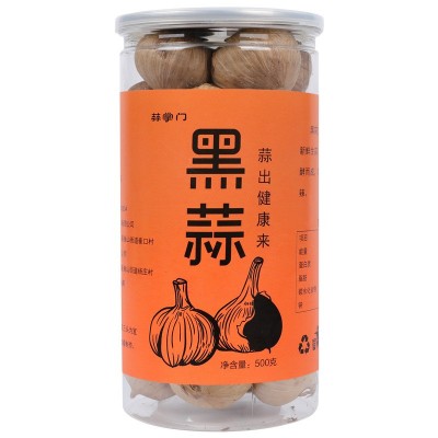 独头黑蒜地方特产黑大蒜发酵黑蒜蒜掌门黑蒜500克图4