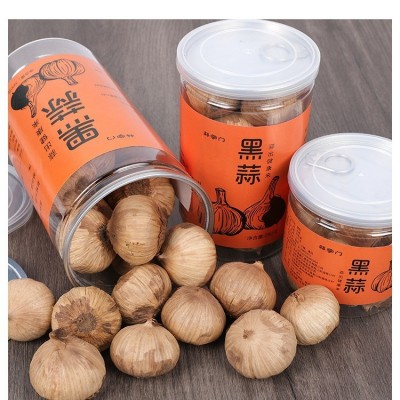 独头黑蒜地方特产黑大蒜发酵黑蒜蒜掌门黑蒜500克图2