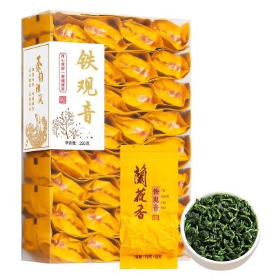 【特级】铁观音茶叶2024新茶安溪乌龙茶兰花香浓香小袋装250g500g图3