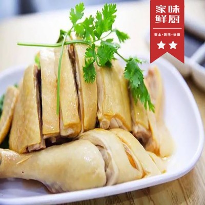广东特产白切鸡手撕鸡口水鸡凉菜半成品速冻整只真空熟食速食料理图3