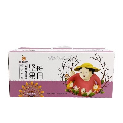 新疆特产批发 源头厂家 每日坚果750g/盒 一件代发 超市直供图5