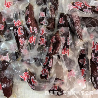 风味手撕肉五香麻辣风干零食厂家展会食品景区鸭肉手撕批发5斤装图3