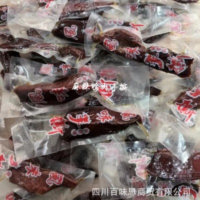 风味手撕肉五香麻辣风干零食厂家展会食品景区鸭肉手撕批发5斤装图2