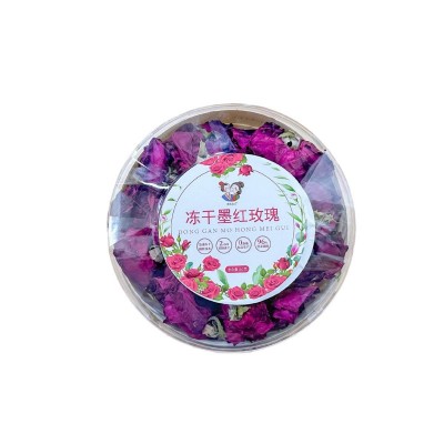 唐色恋人冻干墨红玫瑰图5