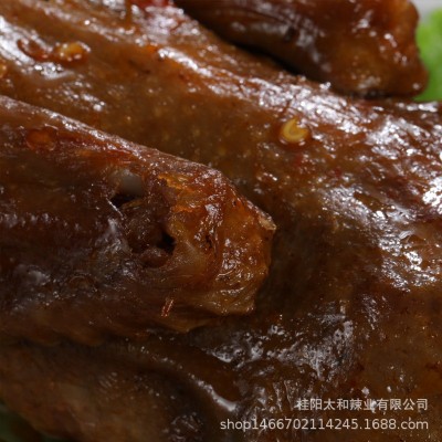 湖南郴州特产板鸭500g微辣手撕茶油太和鸭酱香味金太和贡整只送礼图3