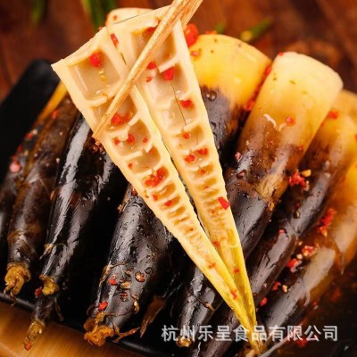 网红手剥笋开袋即食手拔小竹笋香辣老汤手撕手剥笋尖泡椒笋 笋尖图3