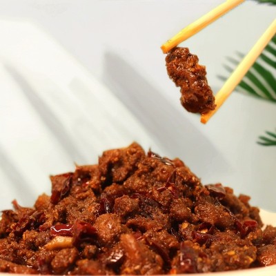 麻辣冷吃兔湖南四川特产香辣兔丁美食下饭菜熟肉零食秘制图2