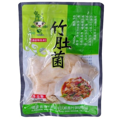 源头厂家代加工贴牌OEM福建特色火锅伴侣竹肚菌250g/袋竹笋图5