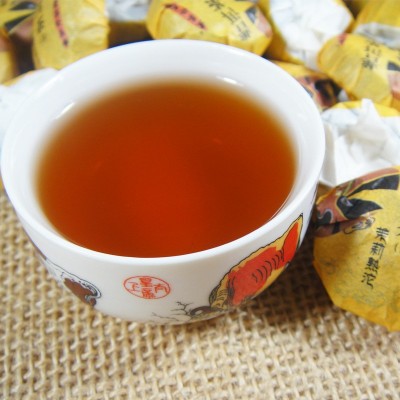 茉莉普洱小沱茶熟茶 云南茶叶 云南茉莉花香迷你小沱茶500克散装图5
