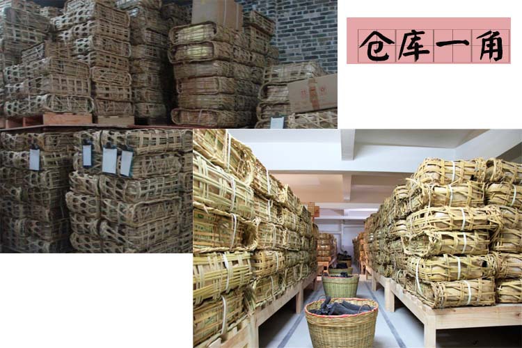 仓库一角