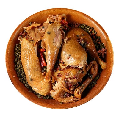 手撕麻椒鸡整只正宗手撕鸡藤椒鸡扒鸡麻辣鸡厂家直销一件代发图5
