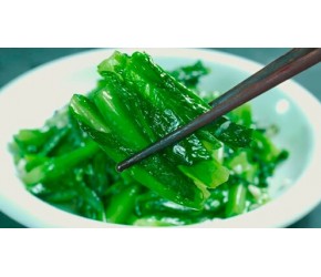 饭店的油麦菜原来是这样炒的，怪不得碧绿爽脆好吃不出水，收藏了