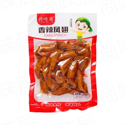 休闲香辣鸡翅尖五香凤翅即食批发零售大包卤味熟食冷吃下酒菜小吃图5
