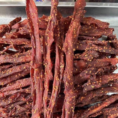 散装风干鸡肉胸肉干肉条健身零食解馋肥休闲食品零食批发特产图3