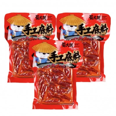 【门店同款】四川特产蜀大侠火锅底料袋装麻辣代发批发图5