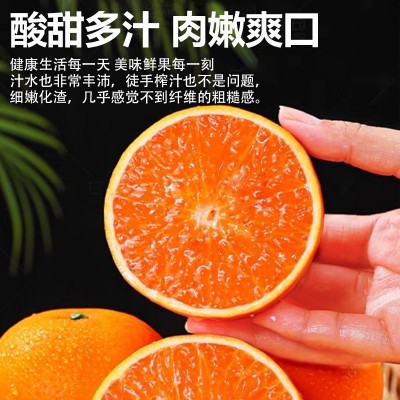 【精选】广西武鸣沃柑新鲜应季水果薄皮大果批发柑橘9-10斤装图3