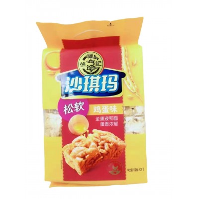 徐福记525g/526g/469g沙琪玛袋装 休闲零食小吃 沙琪玛批发图5