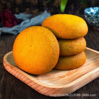 云南鲜花饼传统糕点玫瑰馅料荞饼纯手工制作50克/枚工厂直销批发图3
