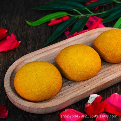 云南鲜花饼传统糕点玫瑰馅料荞饼纯手工制作50克/枚工厂直销批发图4