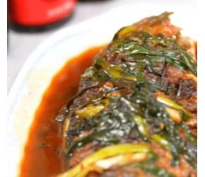 【幹酱美食系列】第10集：秘制幹酱葱烧河鲫鱼，香得勾魂！