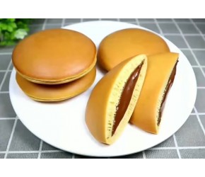 多啦A梦喜欢的铜锣烧，在家就能轻松制作！ #甜品 #铜锣烧 #美食教程